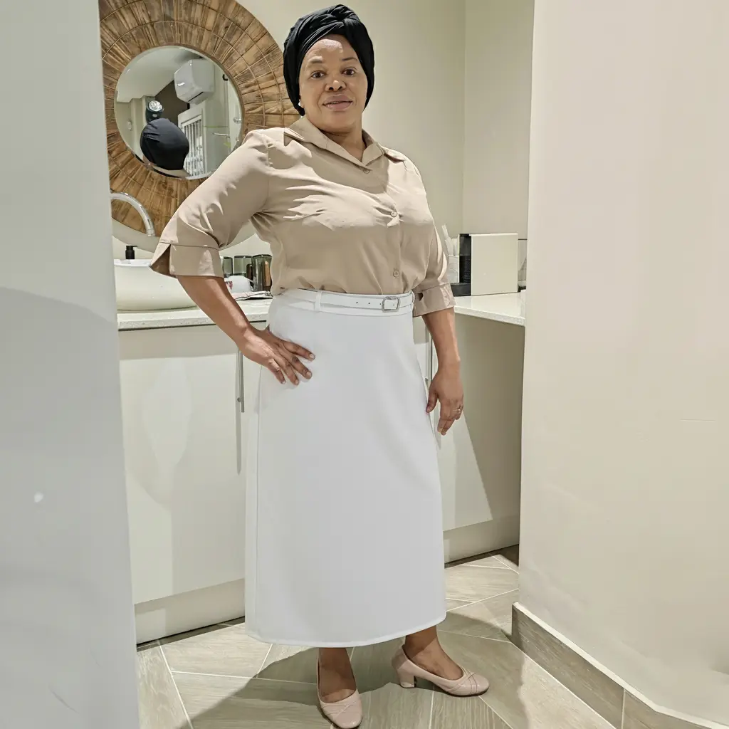 Bloom Midi Length Church Skirt