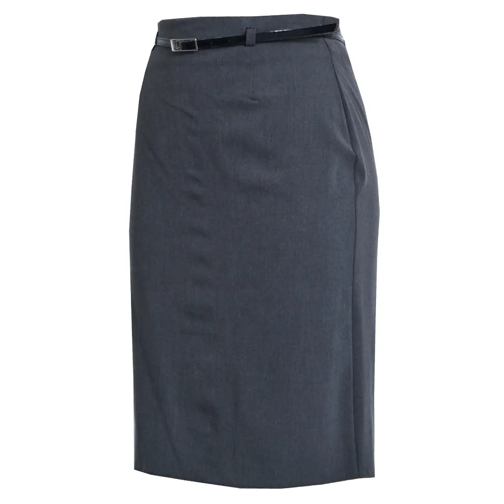 Ariana Stretch Pencil Skirt With Matching Belt