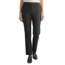 [E82TR-BLACK-28] Mentor Stretch Bootleg Pants With Pockets (BLACK, 28)