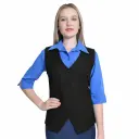 [JK0022TR-BLACK-28] Signature Waistcoat (BLACK, 28)