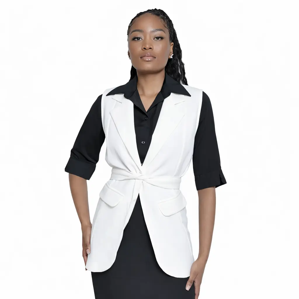 Iconic Waistcoat With Belt