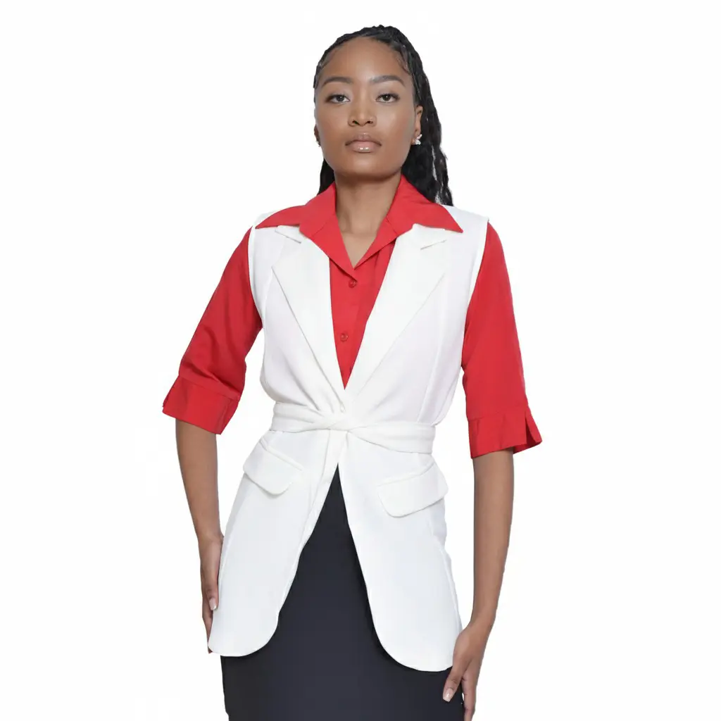 Iconic Waistcoat With Belt