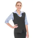 [N2001BM-BLACK-28] Orbit Lined Waistcoat (BLACK, 28)