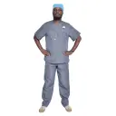 [N2051/N2038AAKH-GREY-3XL] Alpha Scrub Set (GREY, 3XL)