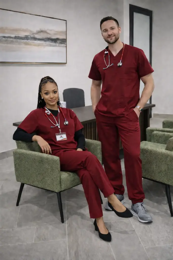 Lima V-Neck Scrubs (BM)