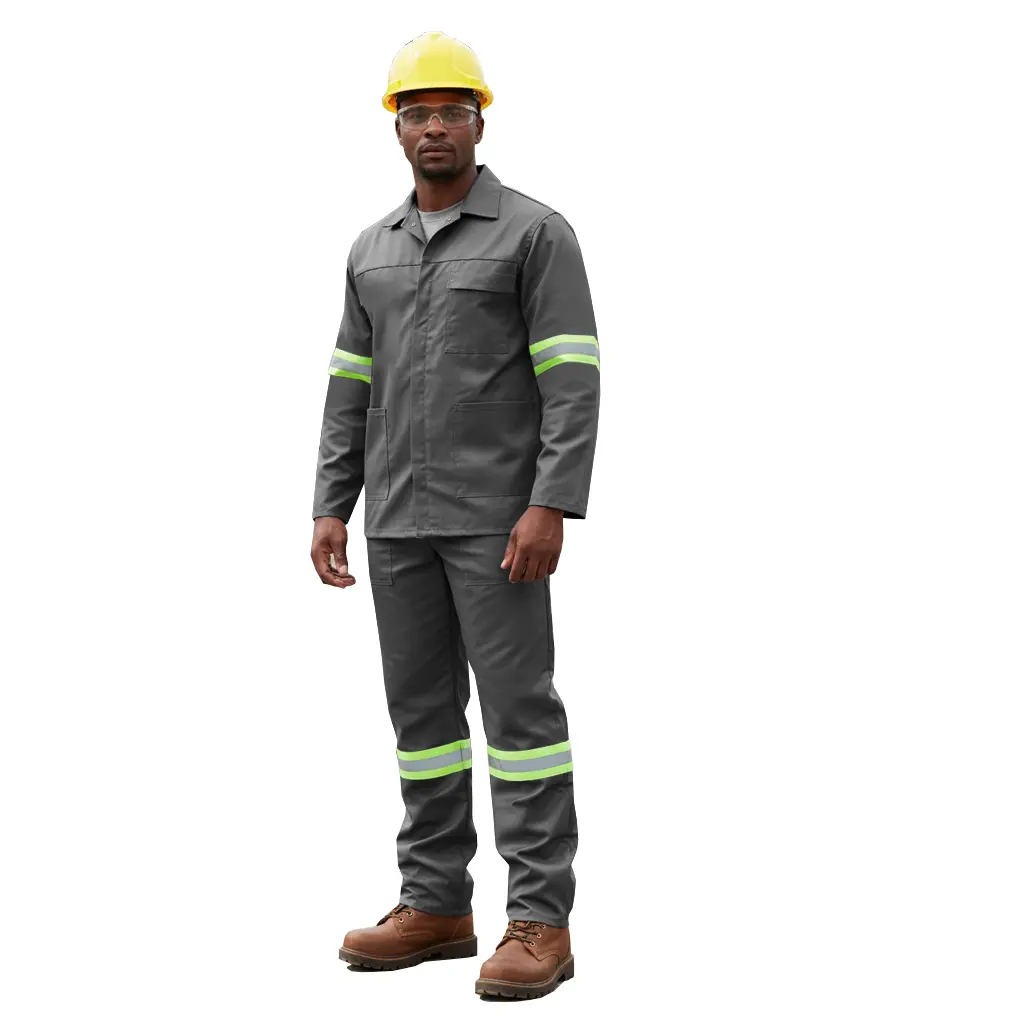 2-Piece Polycotton Conti Suit with Reflectors