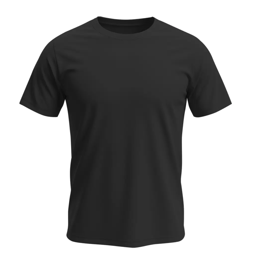 [WF010-BLACK-L] Cost Saver Cotton T-Shirt (BLACK, L)