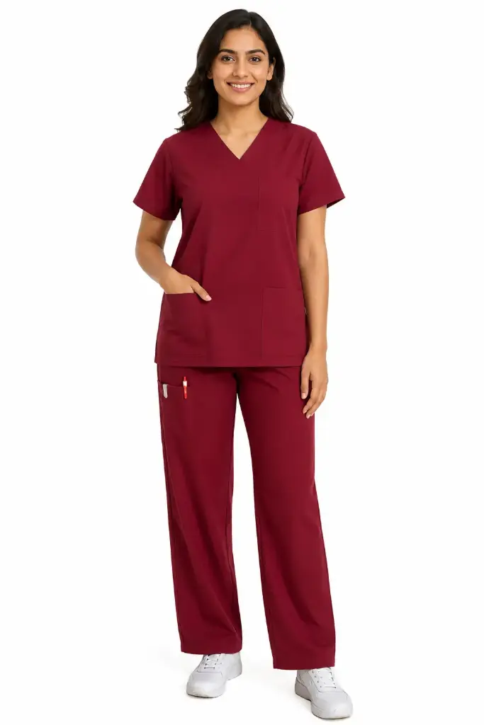 Lima V-Neck Scrub Set