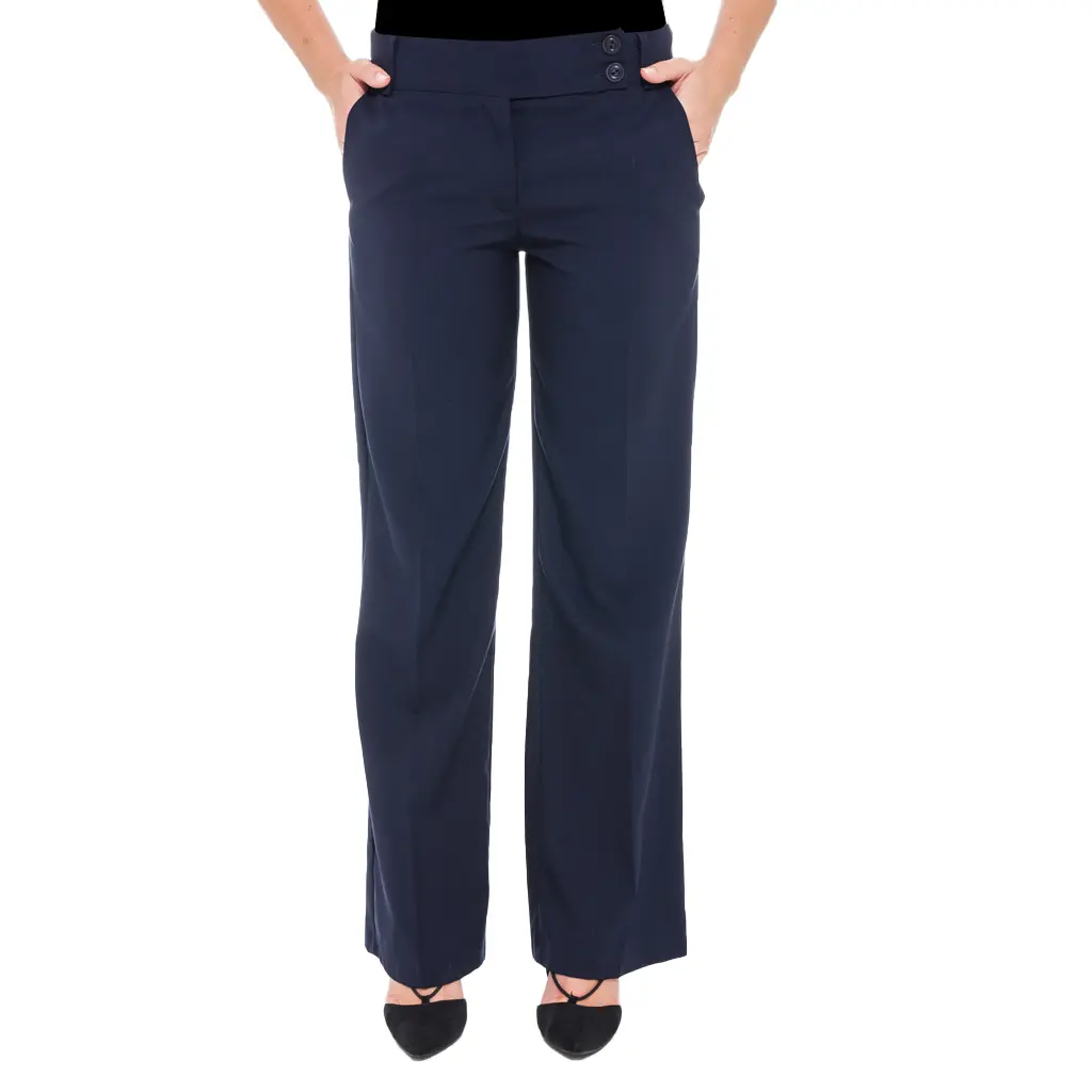 Nobel Bootleg Pants With Extended Waistband