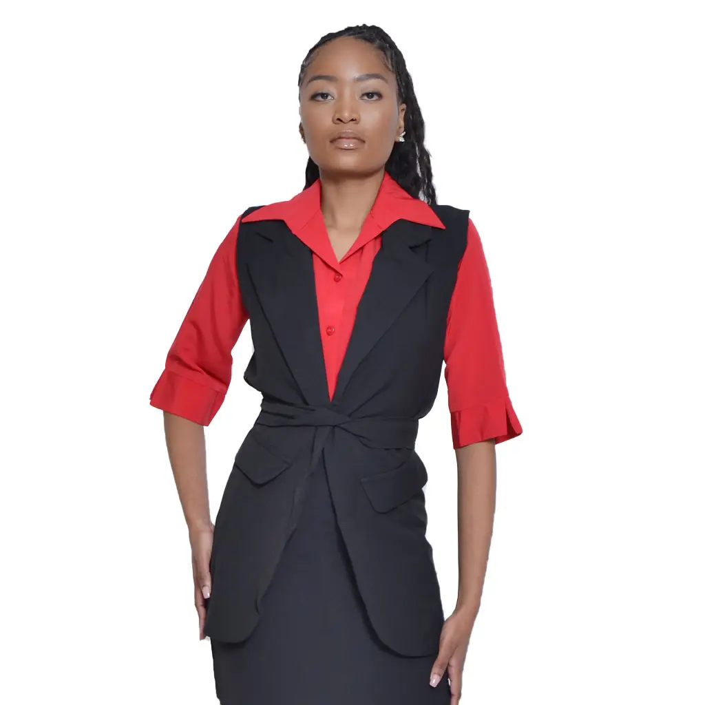 Iconic Waistcoat With Belt