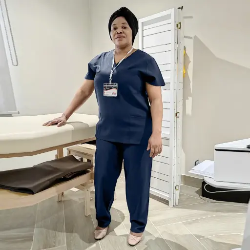 TR Lima Stretch V-Neck Scrubs