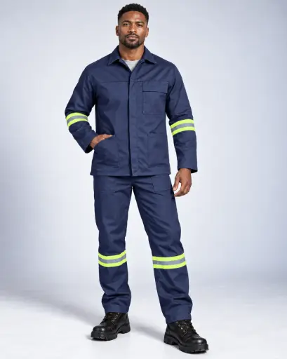2-Piece Polycotton Conti Suit with Reflectors