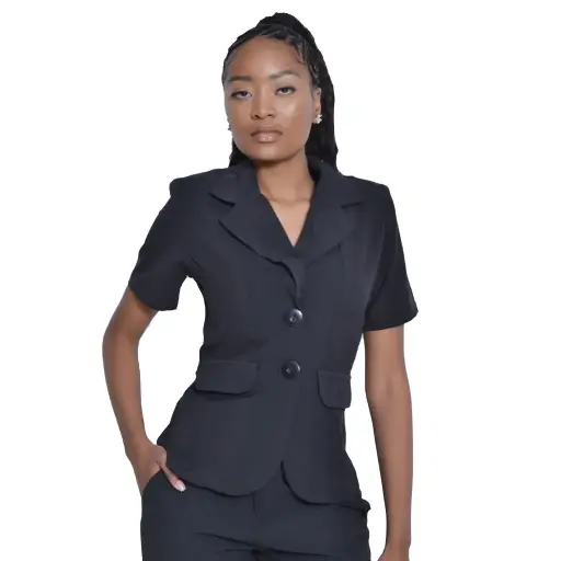 Summit Short Sleeve Stretch Suit Jacket