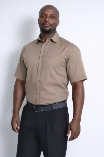 PYTHON POPLIN SHORT SLEEVE SHIRT